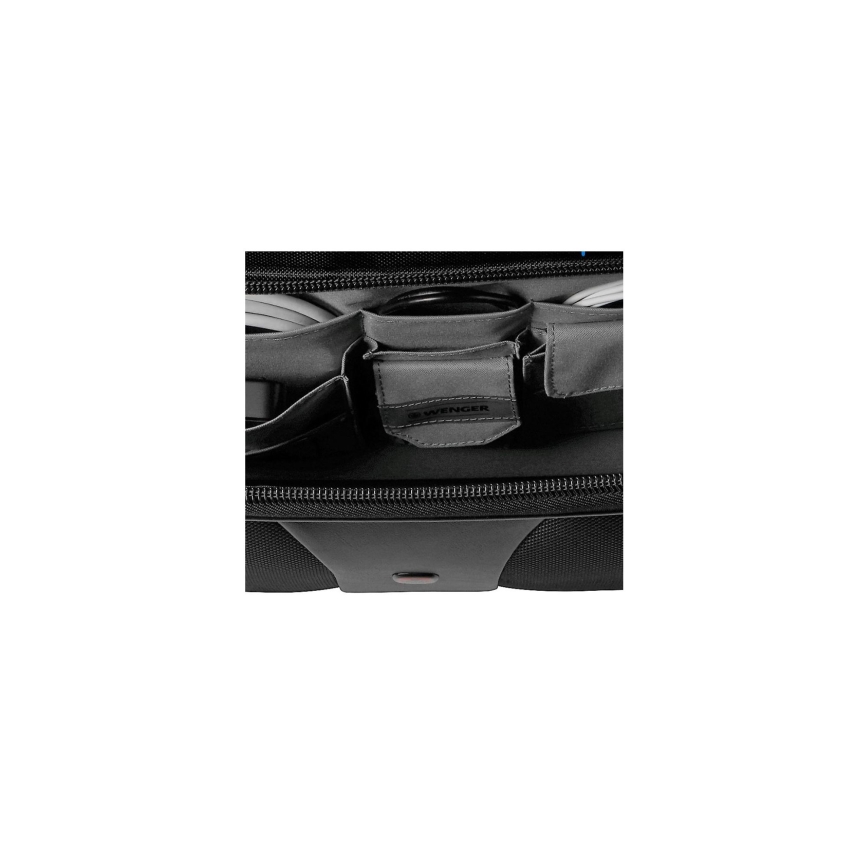 Wenger - Βαλίτσα ταξιδιού με ρόδες 25 l 17" + Τσάντα laptop με ρόδες 15,6" Patriot μαύρο