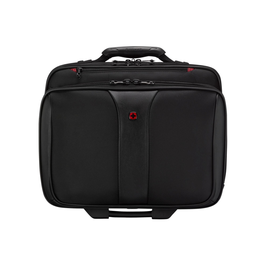 Wenger - Βαλίτσα ταξιδιού με ρόδες 25 l 17" + Τσάντα laptop με ρόδες 15,6" Patriot μαύρο