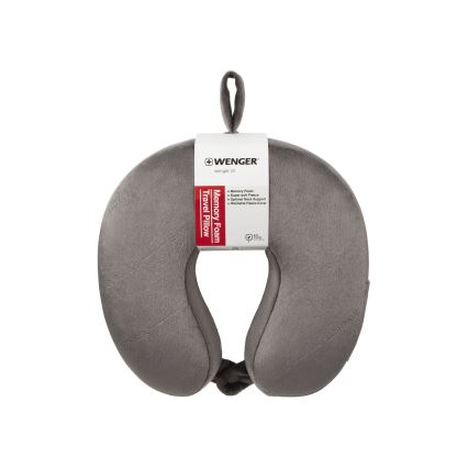 Wenger - Μαξιλαράκι ταξιδίου memory foam γκρι