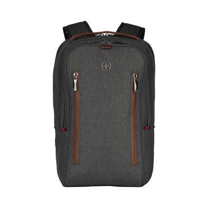 Wenger - Σακίδιο πλάτης - Backpack για laptop 15 l 16" με θήκη για tablet 12" + crossbody bag Πόλη Upgrade 2σε1 γκρι