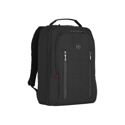 Wenger - Σακίδιο πλάτης - Backpack για Laptop 16 l 16" με θήκη για tablet 12" Πόλη Traveler μαύρο