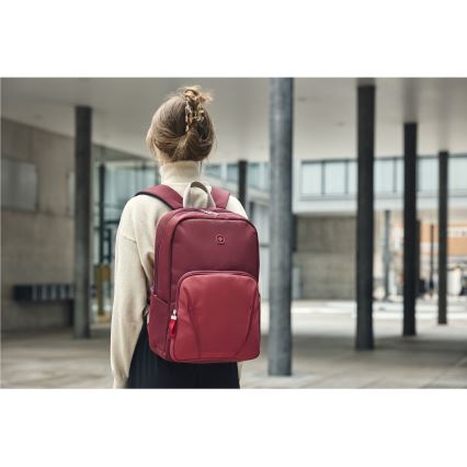 Wenger - Σακίδιο πλάτης - Backpack για Laptop 20 l 15,6" με θήκη για tablet 10" Κίνηση κόκκινο