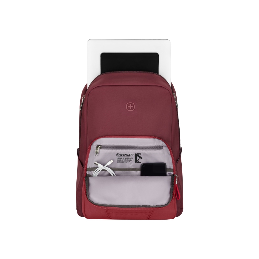 Wenger - Σακίδιο πλάτης - Backpack για Laptop 20 l 15,6" με θήκη για tablet 10" Κίνηση κόκκινο
