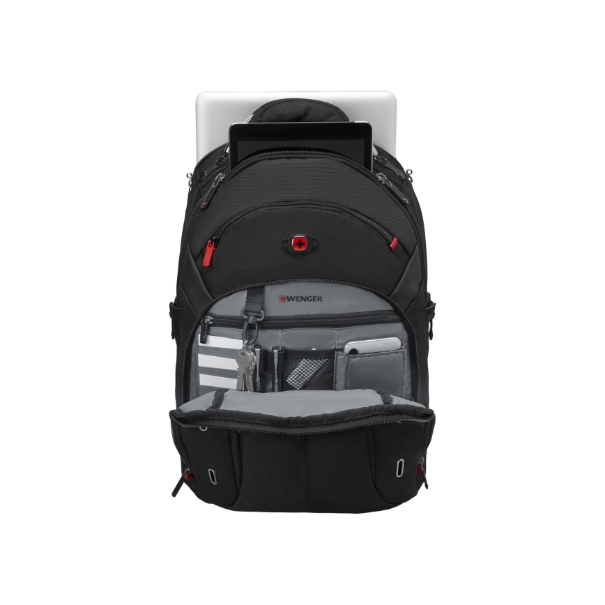 Wenger - Σακίδιο πλάτης - Backpack για laptop 20 l 15" με θήκη για tablet 10" Gigabyte μαύρο