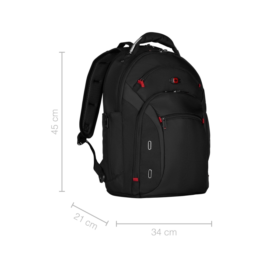 Wenger - Σακίδιο πλάτης - Backpack για laptop 20 l 15" με θήκη για tablet 10" Gigabyte μαύρο