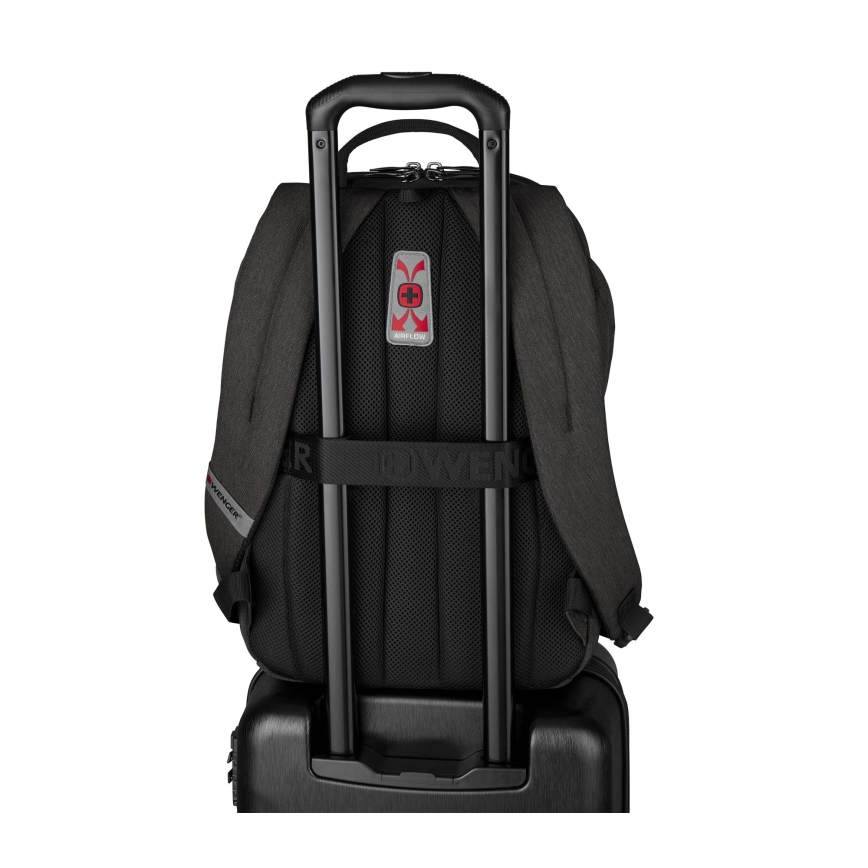 Wenger -Σακίδιο πλάτης - Backpack για Laptop 21 l 16" με θήκη για tablet 10" MX Φωτισμός μαύρο