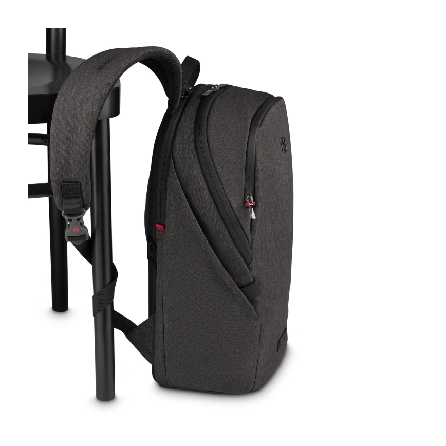 Wenger -Σακίδιο πλάτης - Backpack για Laptop 21 l 16" με θήκη για tablet 10" MX Φωτισμός μαύρο