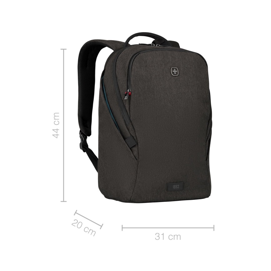Wenger -Σακίδιο πλάτης - Backpack για Laptop 21 l 16" με θήκη για tablet 10" MX Φωτισμός μαύρο