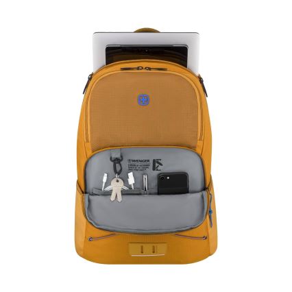 Wenger - Σακίδιο πλάτης - Backpack για laptop 22 l 15,6" με θήκη για tablet 10" Trayl κίτρινο