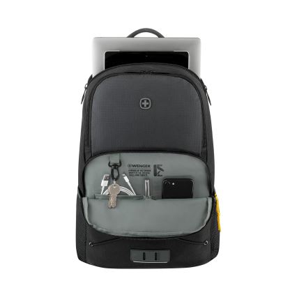 Wenger - Σακίδιο πλάτης - Backpack για laptop 22 l 15,6" με θήκη για tablet 10" Trayl μαύρο
