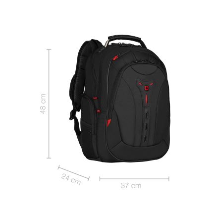 Wenger - Σακίδιο πλάτης - Backpack για laptop 25 l 16" με θήκη για tablet 10" Pegasus Deluxe μαύρο