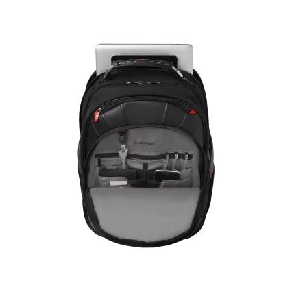 Wenger - Σακίδιο πλάτης - Backpack για laptop 25 l 17" με θήκη για tablet 12" Pegasus μαύρο/γκρι