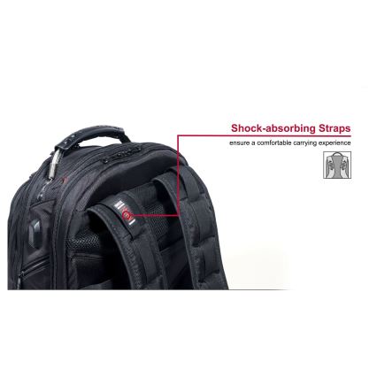 Wenger - Σακίδιο πλάτης - Backpack για laptop 26 l 17" με θήκη για tablet 10" Ibex Ballistic Deluxe