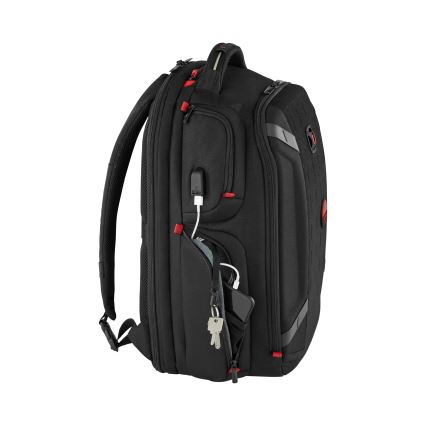 Wenger - Σακίδιο πλάτης - Backpack για laptop 29 l 17,3'' με θήκη για tablet 12" Player One μαύρο