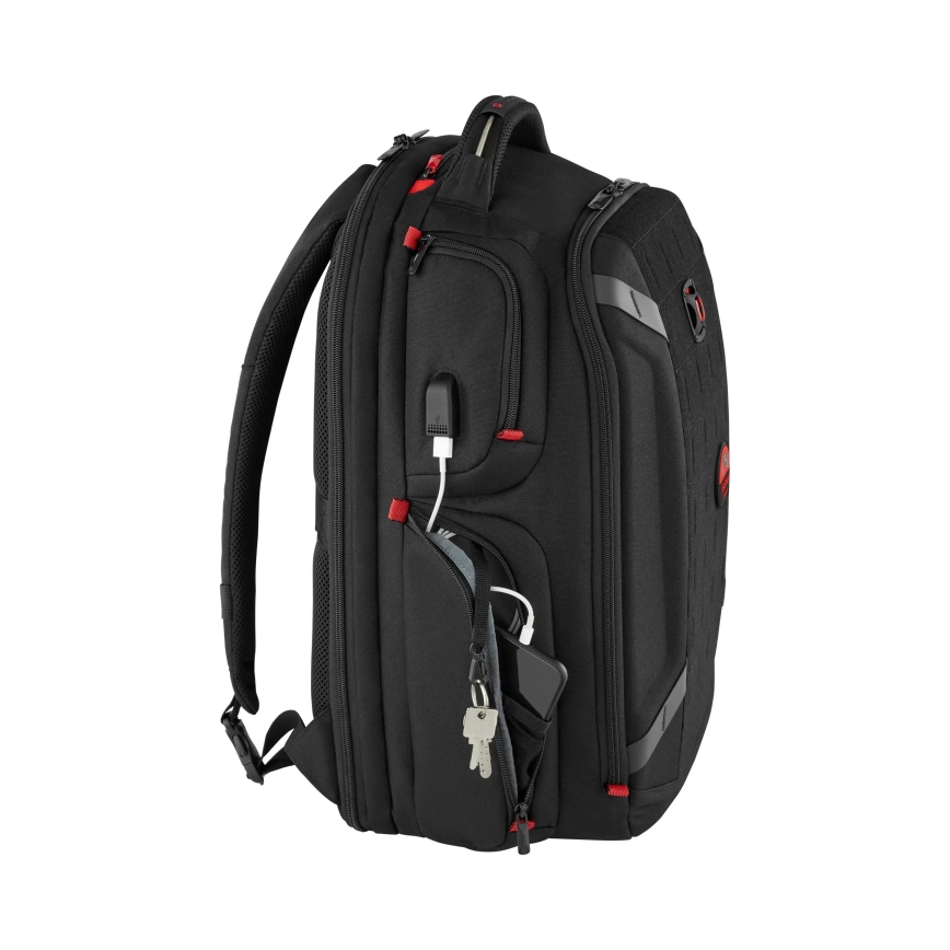Wenger - Σακίδιο πλάτης - Backpack για laptop 29 l 17,3'' με θήκη για tablet 12" Player One μαύρο