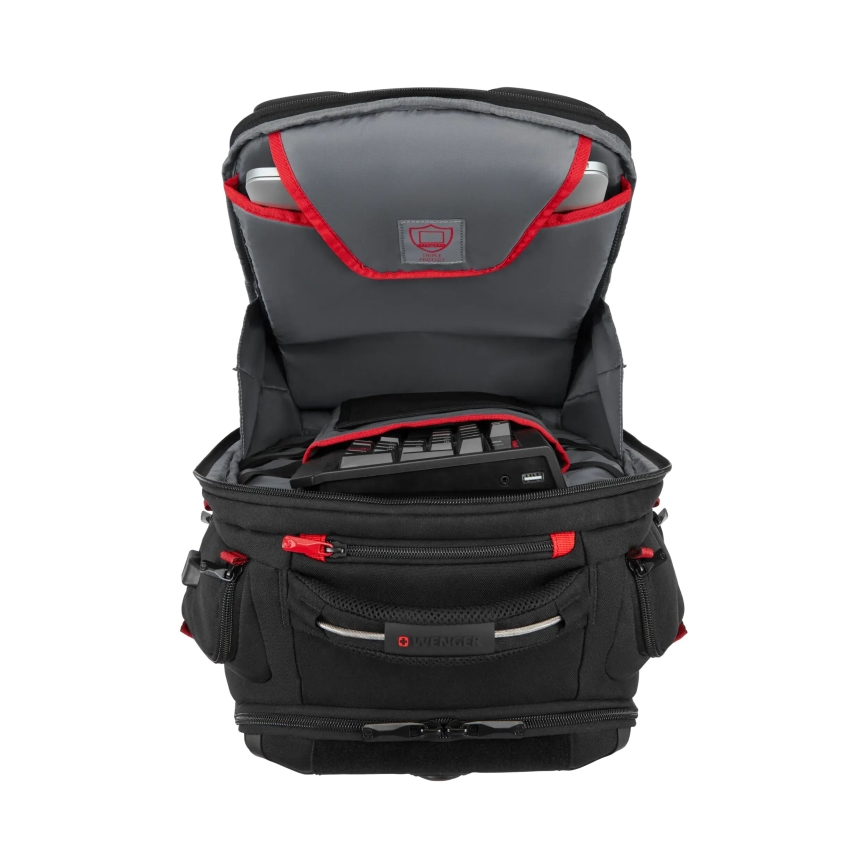 Wenger - Σακίδιο πλάτης - Backpack για laptop 29 l 17,3'' με θήκη για tablet 12" Player One μαύρο
