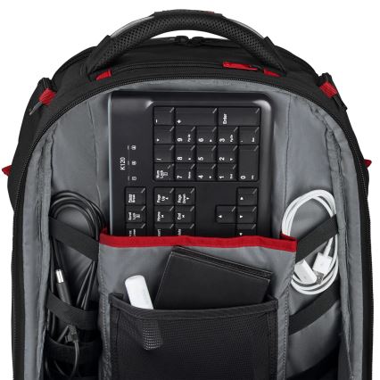 Wenger - Σακίδιο πλάτης - Backpack για laptop 29 l 17,3'' με θήκη για tablet 12" Player One μαύρο
