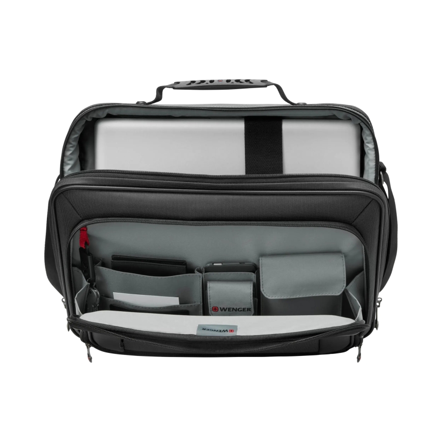 Wenger - Τσάντα για laptop 10 l 15,6" με θήκη για tablet 10" Insight μαύρο