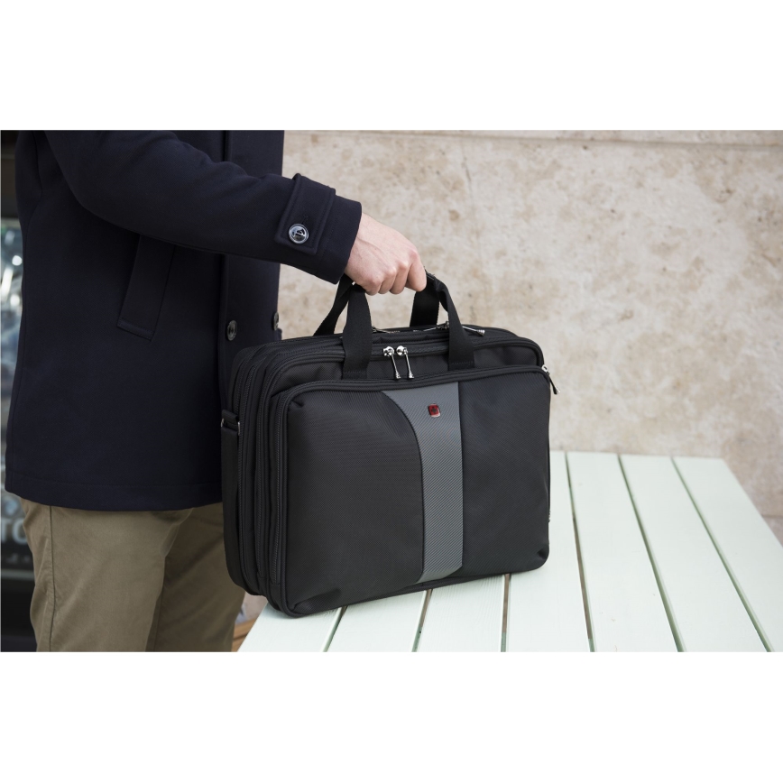 Wenger - Τσάντα για laptop 15 l 16" Legacy Double μαύρο