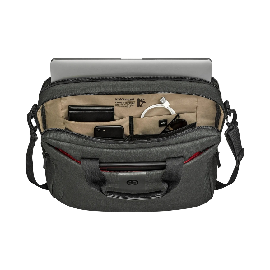 Wenger - Τσάντα για laptop 15 l 16" με θήκη για tablet 10" MX ECO Brief γκρι