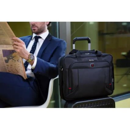 Wenger - Τσάντα για laptop 15 l 16" με θήκη για tablet 10" Prospectus μαύρο