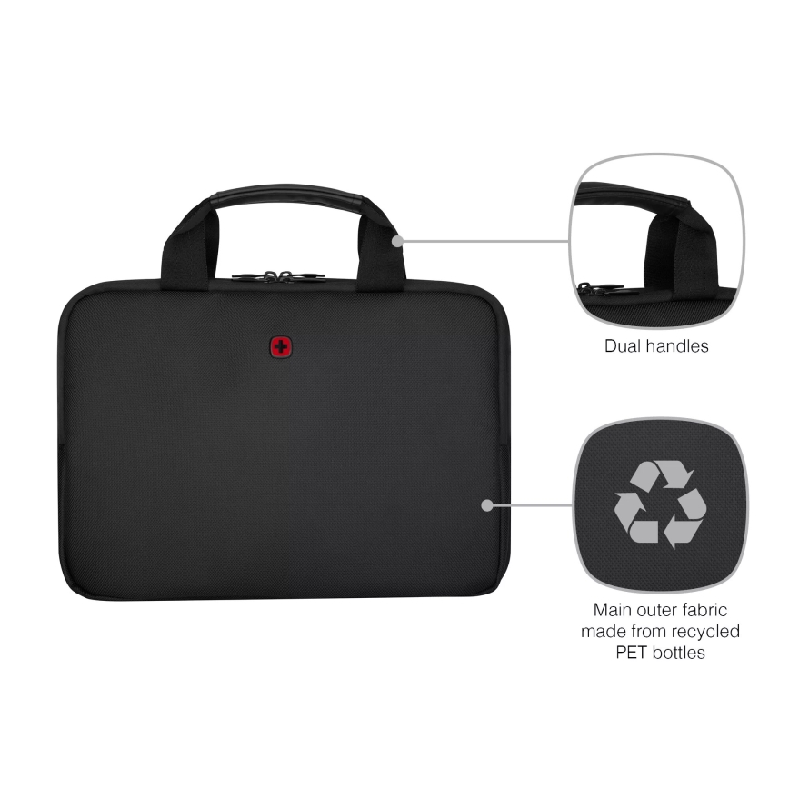 Wenger - Τσάντα για laptop 6 l 14" Guyde μαύρο