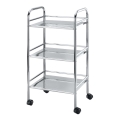 WENKO 12285100 - Καρότσι EXCLUSIVE 41x75 εκ. γυαλιστερό χρώμιο