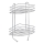 WENKO 15498100 - Γωνιακή ραφιέρα EXCLUSIVE 23x30,5 cm γυαλιστερό χρώμιο