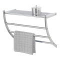 WENKO 15578100 - Βάση πετσετών PESCARA 56x46 cm γυαλιστερό χρώμιο