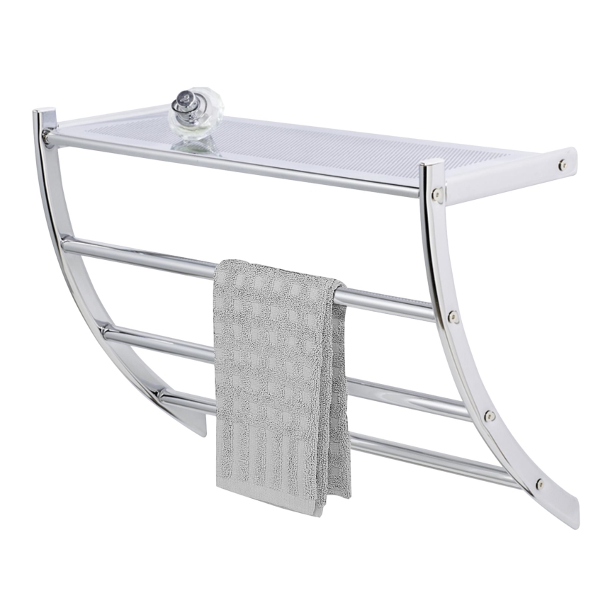 WENKO 15578100 - Βάση πετσετών PESCARA 56x46 cm γυαλιστερό χρώμιο