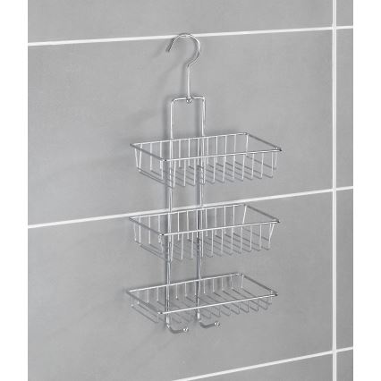 WENKO 15888100 - Ράφι NIVALA 22x50 cm γυαλιστερό χρώμιο