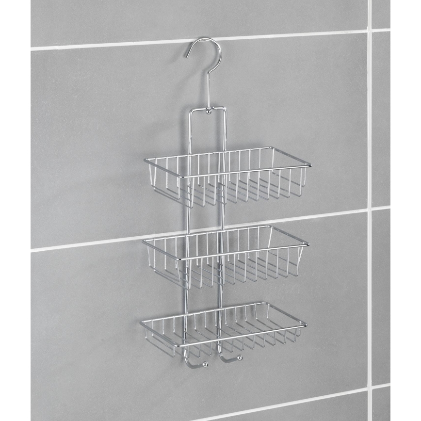 WENKO 15888100 - Ράφι NIVALA 22x50 cm γυαλιστερό χρώμιο