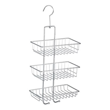 WENKO 15888100 - Ράφι NIVALA 22x50 cm γυαλιστερό χρώμιο