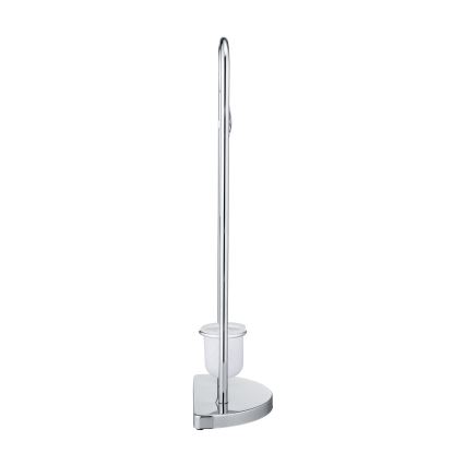 WENKO 16608100 - Βούρτσα τουαλέτας COSENZA 33x84 cm γυαλιστερό χρώμιο/σατινέ
