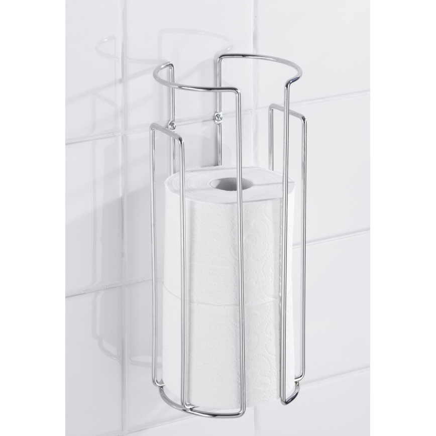 WENKO 16825100 - Βάση χαρτιού υγείας MILANO 13,5x32 cm γυαλιστερό χρώμιο