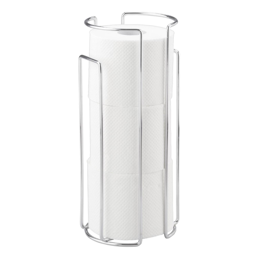 WENKO 16825100 - Βάση χαρτιού υγείας MILANO 13,5x32 cm γυαλιστερό χρώμιο