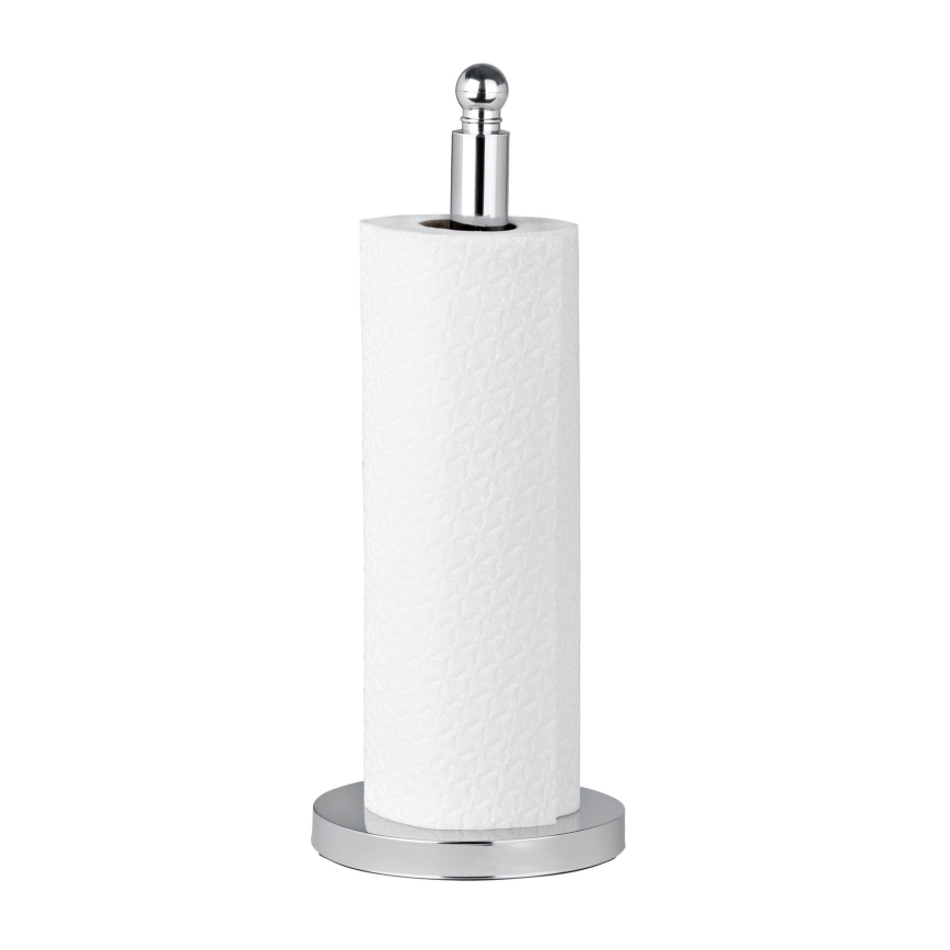 WENKO 16878100 - Βάση για χαρτί υγείας VITERBO 14x35 cm ασημί