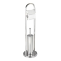 WENKO 16993100 - Σετ WC VASTO 22x81 cm ανοξείδωτο/ασημί