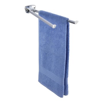 WENKO 17875100 - Βάση για πετσέτες BASIC 42x8 cm ανοξείδωτο ατσάλι/ασημί