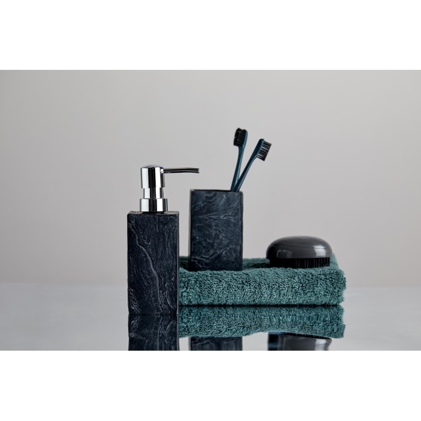 WENKO 17921100 - Δοσομετρητής σαπουνιού SLATE ROCK 250 ml ανθρακί