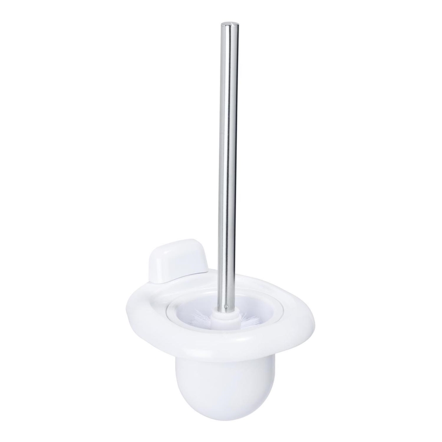 WENKO 17947100 - Βούρτσα WC PURE 15,5x36 cm λευκή