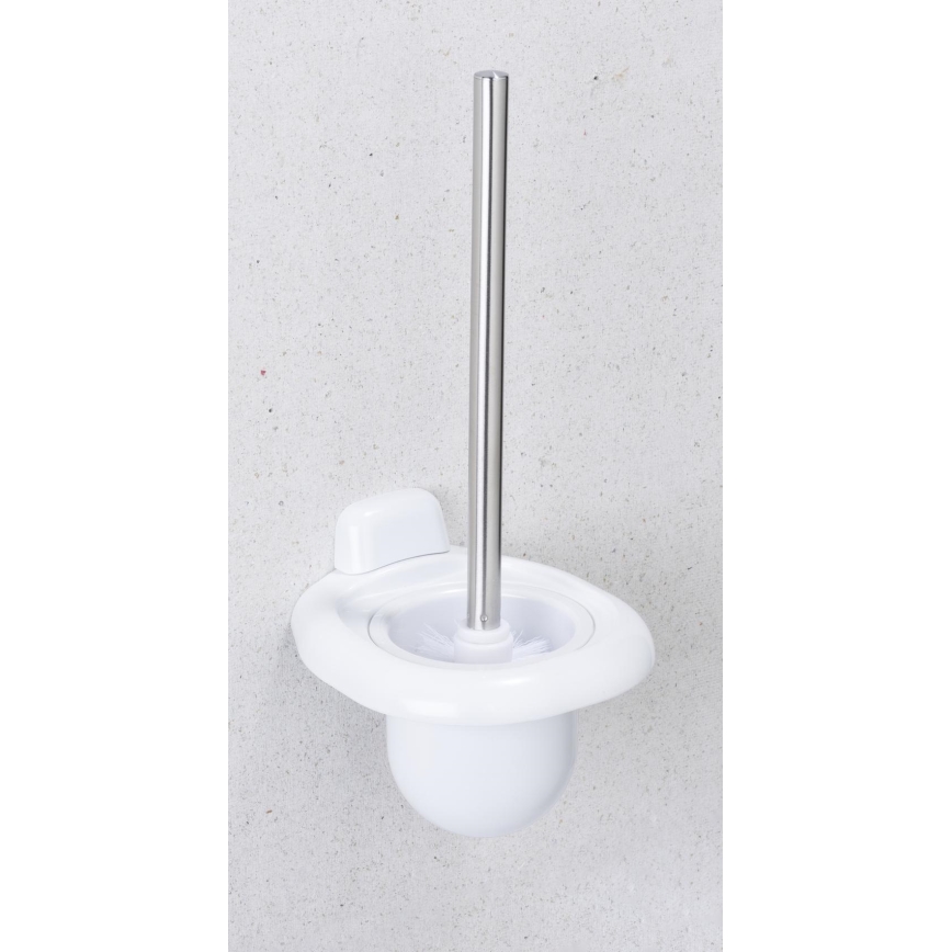 WENKO 17947100 - Βούρτσα WC PURE 15,5x36 cm λευκή