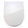 WENKO 18396100-WC κάθισμα PALMA 46,5x35,7 cm λευκό/ασημί