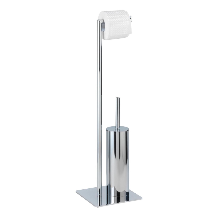 WENKO 18562100 - Βούρτσα WC RECCO 20 x 71,5 εκ. γυαλιστερό χρώμιο