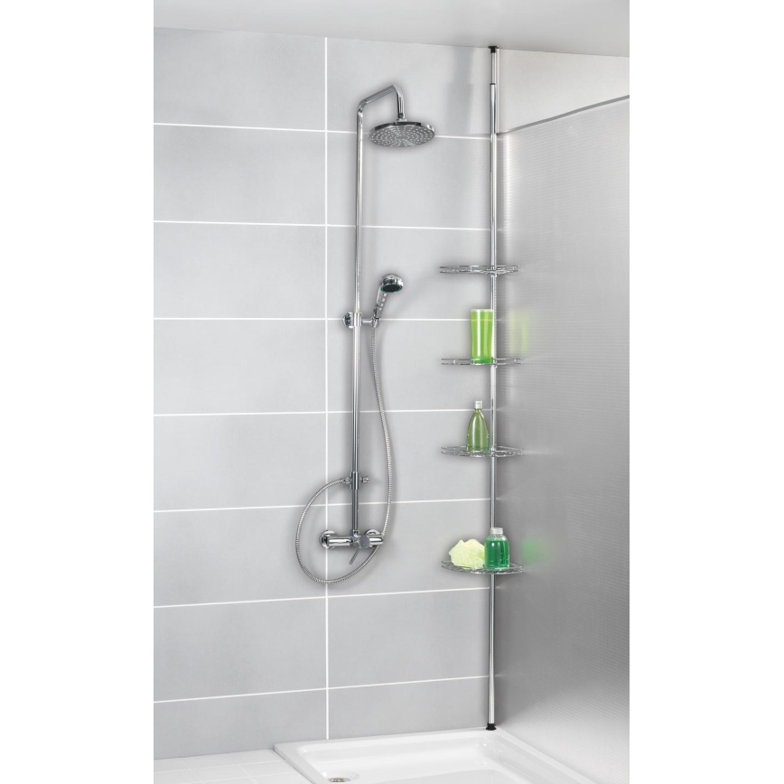 WENKO 18596100-Γωνιακό στοιχείο PREA 28x200 cm, ανοξείδωτο / γυαλιστερό χρώμιο