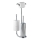 WENKO 18730100 - Βούρτσα WC UNIVERSALO 20x62,5 cm γυαλιστερό χρώμιο