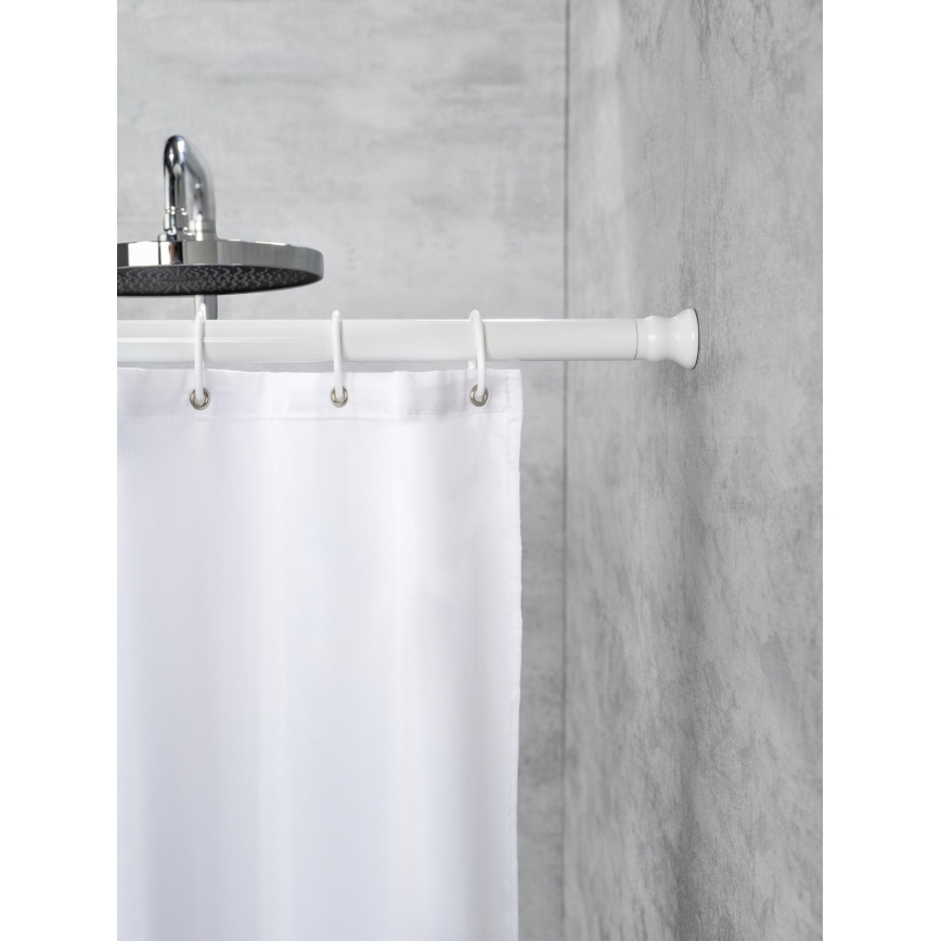 WENKO 19206100 - Ράβδος ντους FLEX 110 cm λευκή