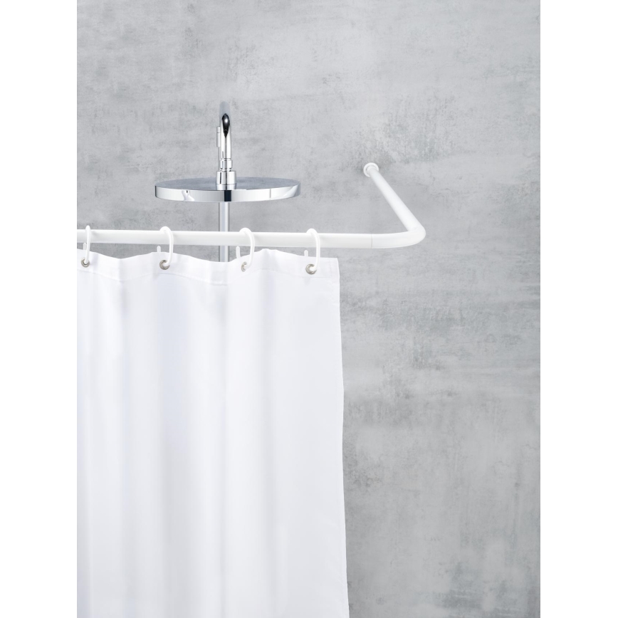 WENKO 19214100 - Ράβδος UNIVERSAL 2x2 cm λευκή