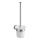 WENKO 19614100 - Βούρτσα WC BOSIO MATT 10x14 cm ανοξείδωτη/ασημί/σατινέ
