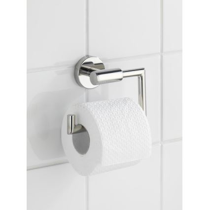 WENKO 20216100 - Βάση για χαρτί υγείας BOSIO SHINE 15x10,5 cm ανοξείδωτο/ασημί